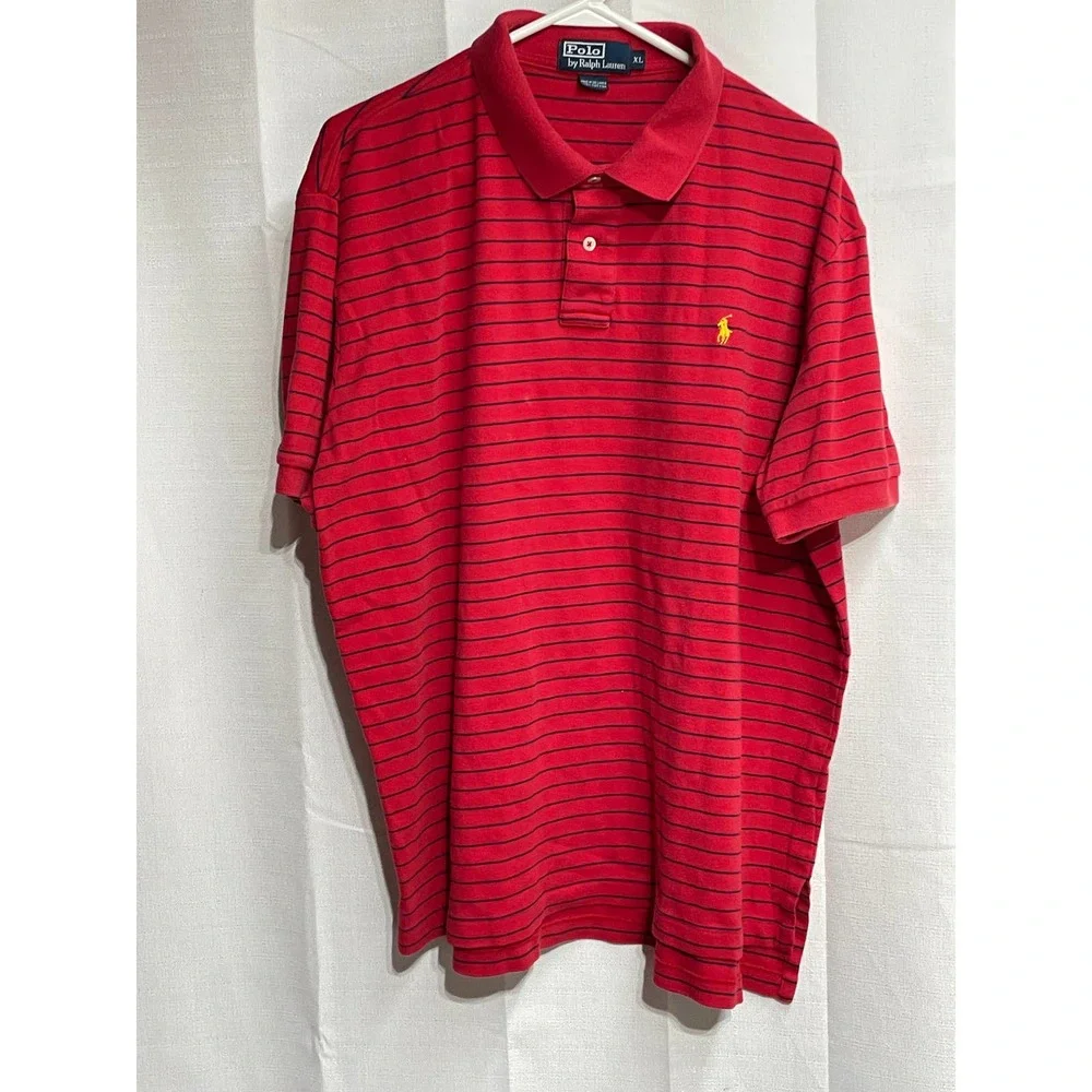 Ralph Lauren Polo Size XXL‎ Red Yellow Pony